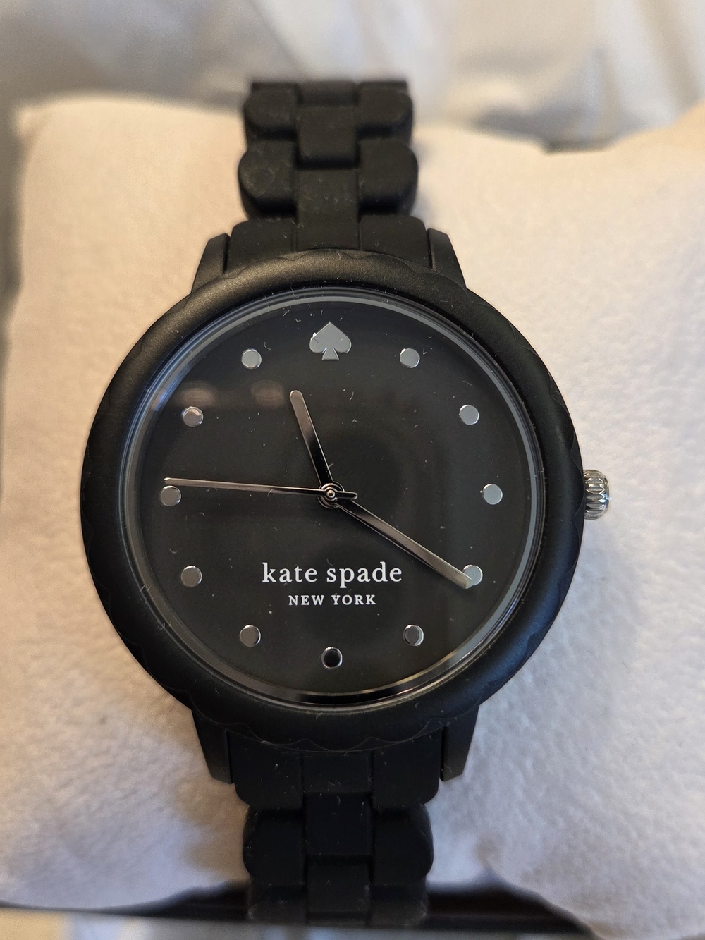 kate spade Black Silicone Link Watch - Picture 2 of 6